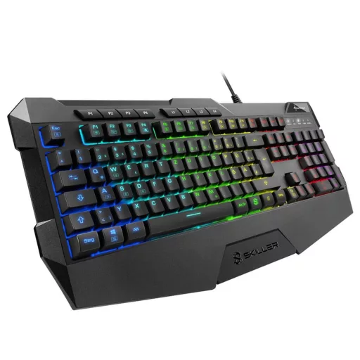Sharkoon SKILLER SGK4 billentyűzet Játék USB QWERTZ Német Fekete