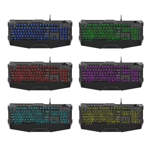 Sharkoon SKILLER SGK4 billentyűzet Játék USB QWERTZ Német Fekete