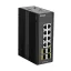 D-Link DIS‑300G‑12SW Vezérelt L2 Gigabit Ethernet (10/100/1000) Fekete