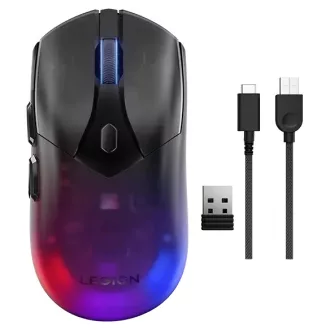   Lenovo Legion M410 egér Játék Kétkezes RF Wireless + USB Type-C Optikai 16000 DPI