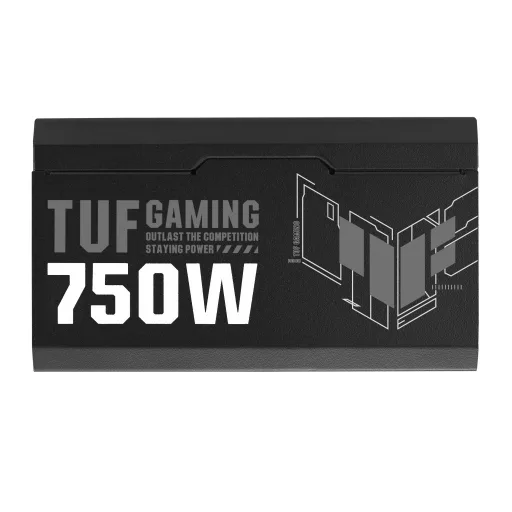 ASUS TUF Gaming 750W Gold 20+4 pin ATX ATX Fekete