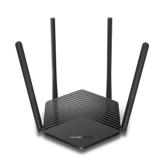   Mercusys MR60X vezetéknélküli router Gigabit Ethernet Kétsávos (2,4 GHz / 5 GHz) Fekete