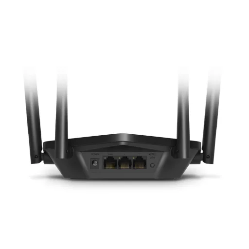 Mercusys MR60X vezetéknélküli router Gigabit Ethernet Kétsávos (2,4 GHz / 5 GHz) Fekete