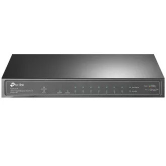   TP-Link TL-SG1210P hálózati kapcsoló Beállítást nem igénylő (unmanaged) Gigabit Ethernet (10/100/1000) Ethernet-áramellátás (PoE) támogatása Szürke