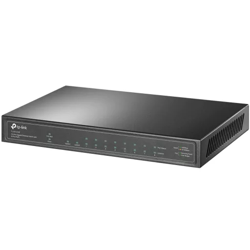 TP-Link TL-SG1210P hálózati kapcsoló Beállítást nem igénylő (unmanaged) Gigabit Ethernet (10/100/1000) Ethernet-áramellátás (PoE) támogatása Szürke