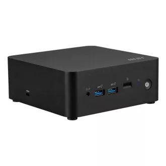  MSI CUBI NUC AI 1UMG-018BEU PC/munkaállomás alapgép Mini PC Fekete 155H Intel® SoC