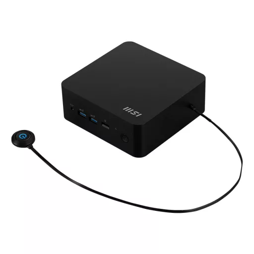 MSI CUBI NUC AI 1UMG-018BEU PC/munkaállomás alapgép Mini PC Fekete 155H Intel® SoC