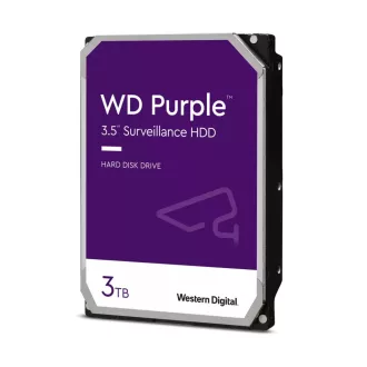  Western Digital Blue Purple 3 TB 5400 RPM 64 MB 3.5" Serial ATA III