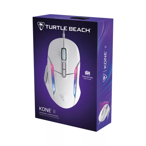 Turtle Beach Kone II egér Játék Jobbkezes USB A típus Optikai 26000 DPI