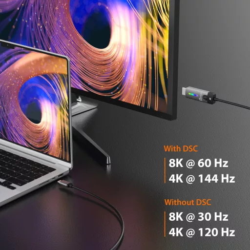 j5create JCC157 1,79 M USB C-típus HDMI Fekete, Szürke