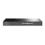 TP-Link TL-SG1016 Beállítást nem igénylő (unmanaged) Gigabit Ethernet (10/100/1000) 1U Fekete