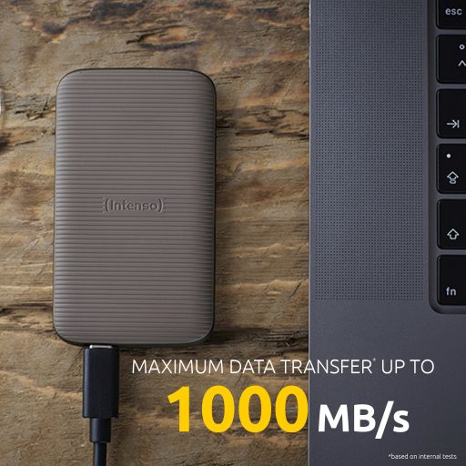 Intenso TX500 500 GB USB C-típus 3.2 Gen 2 (3.1 Gen 2) Barna