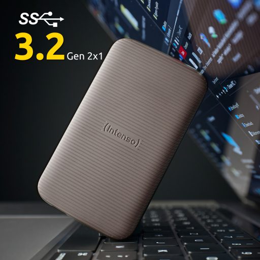 Intenso TX500 500 GB USB C-típus 3.2 Gen 2 (3.1 Gen 2) Barna
