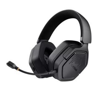   Trust GXT 493PS Carus Headset Vezetékes és vezeték nélküli Fejpánt Játék Bluetooth Fekete