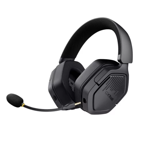 Trust GXT 493PS Carus Headset Vezetékes és vezeték nélküli Fejpánt Játék Bluetooth Fekete