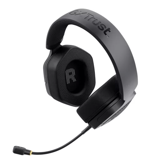 Trust GXT 493PS Carus Headset Vezetékes és vezeték nélküli Fejpánt Játék Bluetooth Fekete