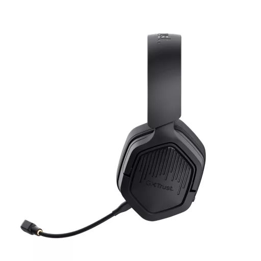 Trust GXT 493PS Carus Headset Vezetékes és vezeték nélküli Fejpánt Játék Bluetooth Fekete
