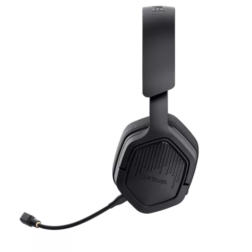 Trust GXT 493PS Carus Headset Vezetékes és vezeték nélküli Fejpánt Játék Bluetooth Fekete
