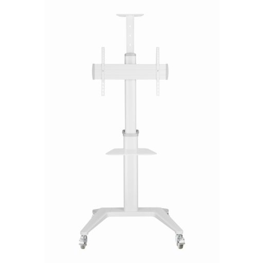 Gembird Aluminum TV floor stand with caster wheels, 37" - 70", baltas |