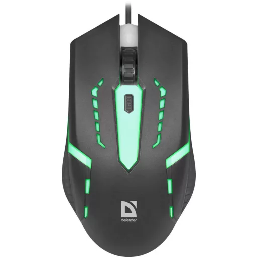 Defender FLASH MB-600L egér Játék Kétkezes USB A típus Optikai 1200 DPI