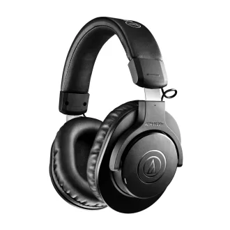   Audio-Technica ATH-M20xBT Headset Vezetékes és vezeték nélküli Fejpánt Zene Bluetooth Fekete