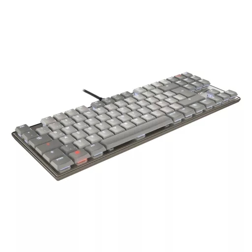 CHERRY KC 500 MX LP TKL billentyűzet Otthoni/irodai USB QWERTZ Német Szürke