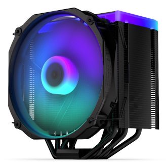   ENDORFY Fortis 5 Black ARGB Processzor Hűtő 14 cm Fekete 1 db