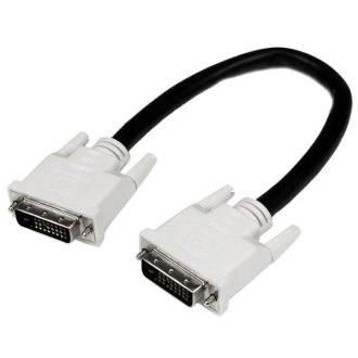StarTech.com DVIDDMM1M DVI kábel 1 M DVI-D Fekete