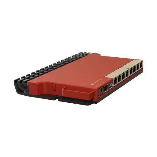 Mikrotik L009UiGS-RM vezetékes router 2.5 Gigabit Ethernet, Gigabit Ethernet Vörös