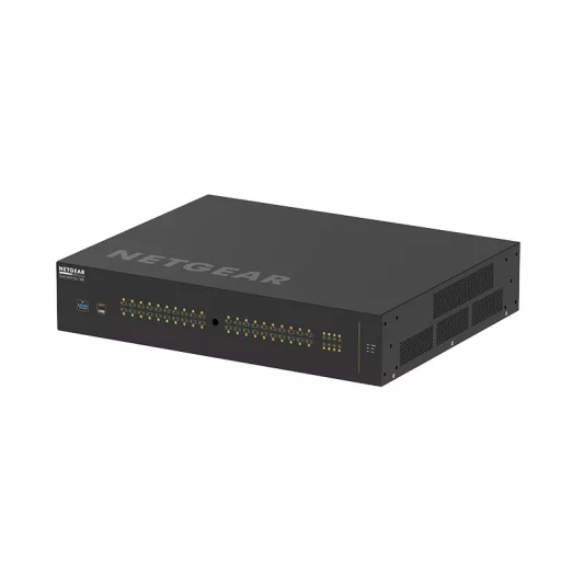 NETGEAR M4250-40G8XF-PoE++ Vezérelt L2/L3 Gigabit Ethernet (10/100/1000) Ethernet-áramellátás (PoE) támogatása 2U Fekete