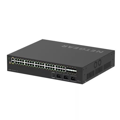 NETGEAR M4250-40G8XF-PoE++ Vezérelt L2/L3 Gigabit Ethernet (10/100/1000) Ethernet-áramellátás (PoE) támogatása 2U Fekete