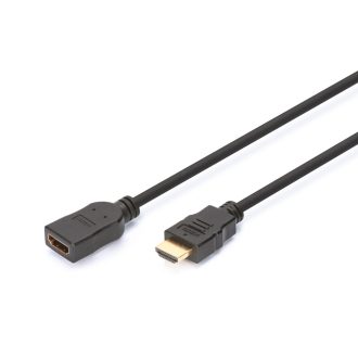   Digitus AK-330201-020-S HDMI kábel 2 M HDMI A-típus (Standard) Fekete