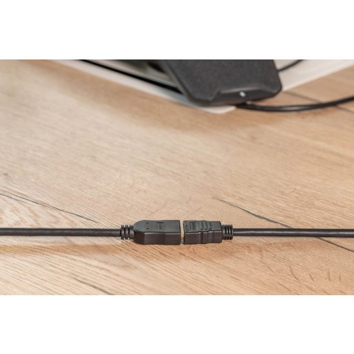 Digitus AK-330201-020-S HDMI kábel 2 M HDMI A-típus (Standard) Fekete