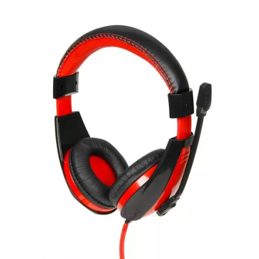 iBox SHPI1528MV fejhallgató és headset Vezetékes Fejpánt Játék Fekete, Vörös