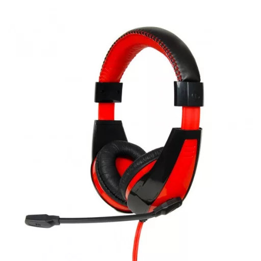 iBox SHPI1528MV fejhallgató és headset Vezetékes Fejpánt Játék Fekete, Vörös
