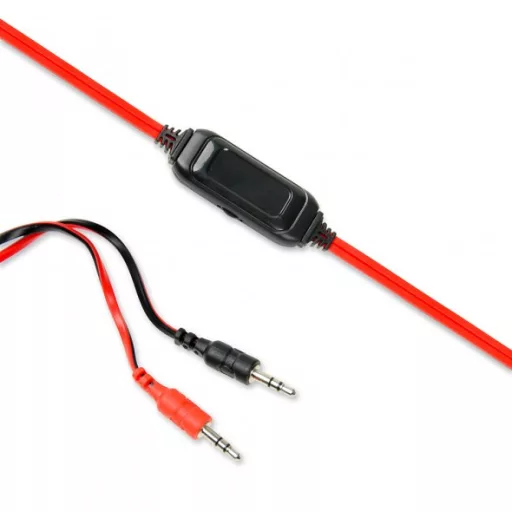 iBox SHPI1528MV fejhallgató és headset Vezetékes Fejpánt Játék Fekete, Vörös