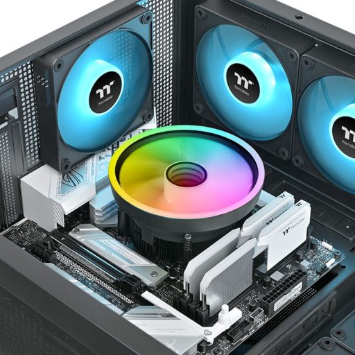Thermaltake UX150-L ARGB Sync Processzor Hűtő 13 cm Fekete 1 db