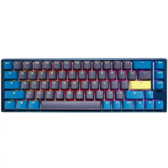   Ducky One 3 SF DayBreak billentyűzet Játék USB Német Fekete, Kék