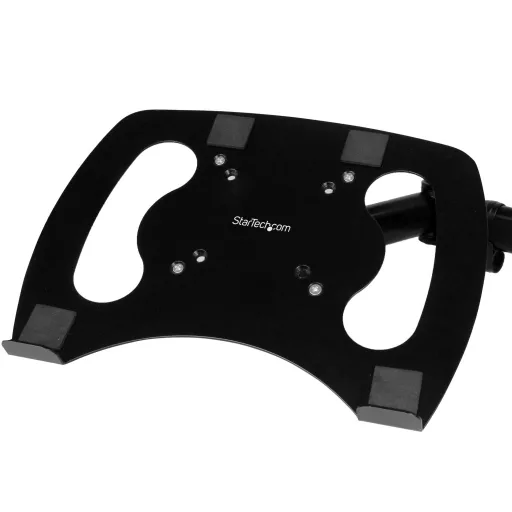 StarTech.com ARMUNONB asztali TV konzol 68,6 cm (27") Alumínium, Fekete