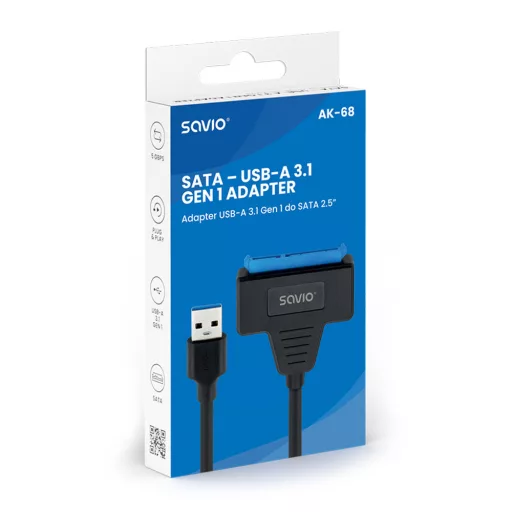 Savio K-68 USB 3.2 Gen 1 (3.1 Gen 1)