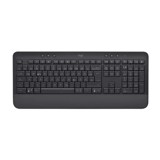 Logitech 920-010994 billentyűzet Egér mellékelve Irodai Bluetooth QWERTZ Német Grafit
