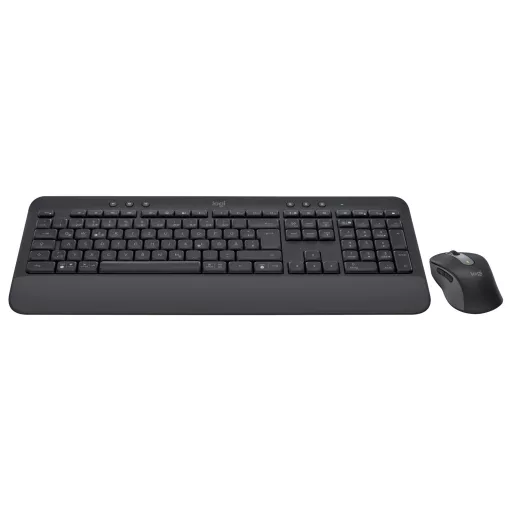 Logitech 920-010994 billentyűzet Egér mellékelve Irodai Bluetooth QWERTZ Német Grafit