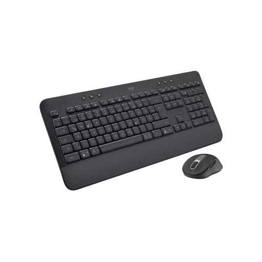 Logitech 920-010994 billentyűzet Egér mellékelve Irodai Bluetooth QWERTZ Német Grafit