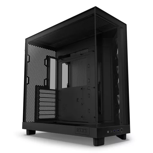 NZXT H6 Flow RGB Midi Tower Fekete