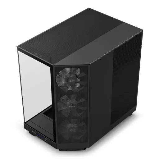 NZXT H6 Flow RGB Midi Tower Fekete