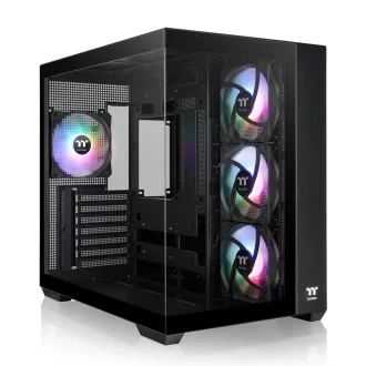 Thermaltake View 380 TG ARGB Midi Tower Fekete