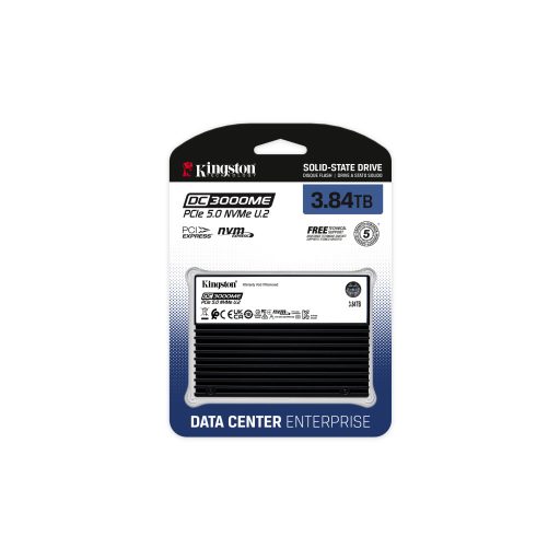 Kingston Technology DC3000ME 3,84 TB U.2 PCI Express 5.0 NVMe 3D eTLC