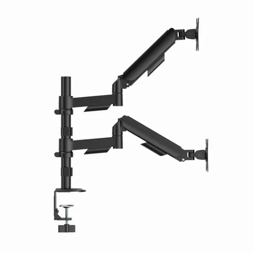 Gembird MA-DA2P-02 asztali TV konzol 81,3 cm (32") Fekete