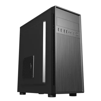 Gembird Fornax 160 Mini Tower Fekete