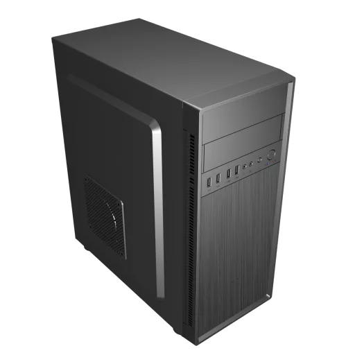 Gembird Fornax 160 Mini Tower Fekete